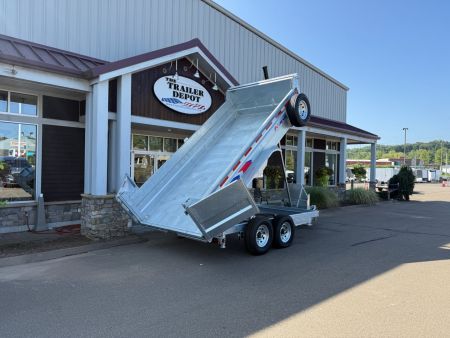 New K-Trail 6'10" x 14' Heavy Duty Dump Trailer 14K
