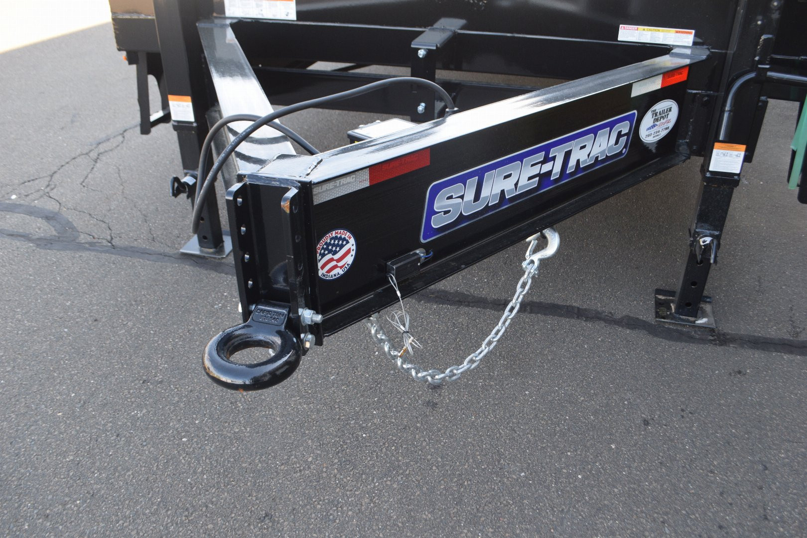 New Sure-Trac 8'6" x 20' + 5' Low Profile Deckover 15K