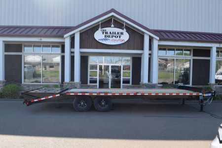 New Sure-Trac 8'6" x 20' + 5' Low Profile Deckover 15K