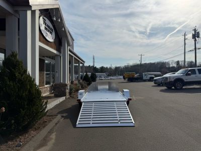 New ALUMA 6′6″ X 10’ 2-PLACE MOTORCYCLE TRAILER 2.9K