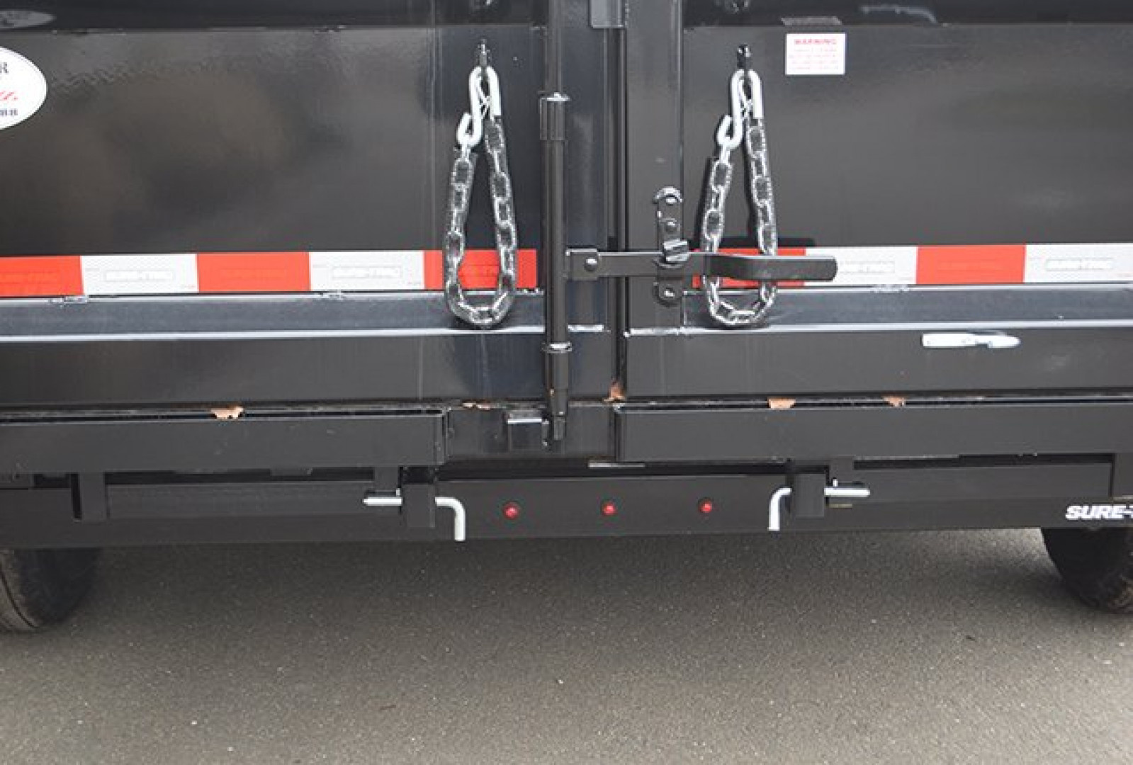 New Sure-Trac 6'10" x 12' Heavy Duty Low Profile Dump Trailer 12K