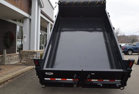 New Sure-Trac 6'10" x 12' Heavy Duty Low Profile Dump Trailer 12K