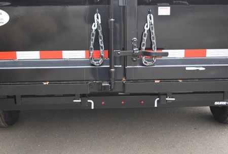New Sure-Trac 6'10" x 12' Heavy Duty Low Profile Dump Trailer 12K