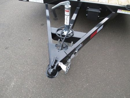 New Sure-Trac 6'10" x 16' Wood Deck Open Car Hauler 7K