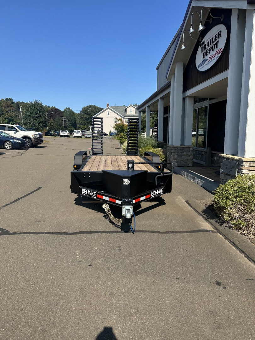 7×16 Equipment Flatbed Trailer photo 2