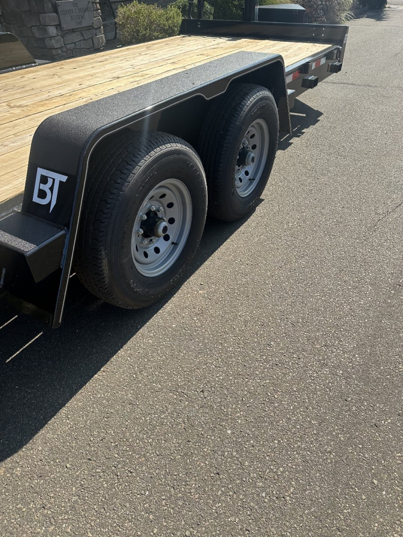 7×16 Equipment Flatbed Trailer photo 6