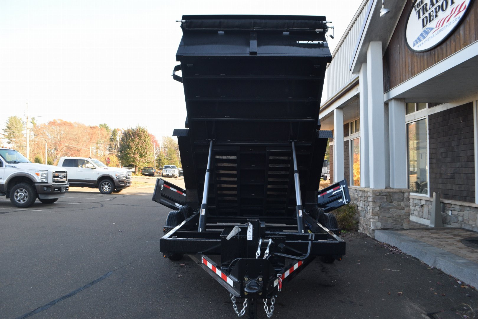 New CAM Superline 6’9″ X 12′ LOW PROFILE BEAST DUMP TRAILER 13.2K