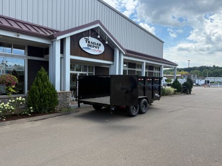 New CAM Superline 6’9″ X 16′ LOW PROFILE BEAST DUMP TRAILER WITH HIGH SIDES 15.4K