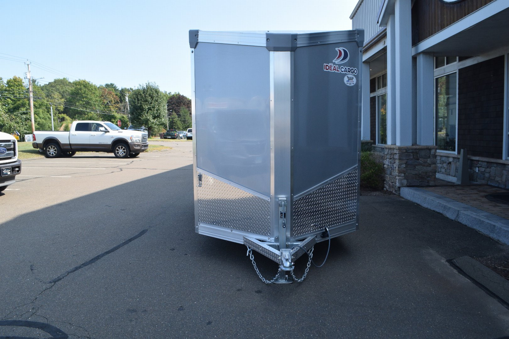 New Ideal Cargo 6' x 12' + V-Nose Enclosed Cargo Trailer 2.8K
