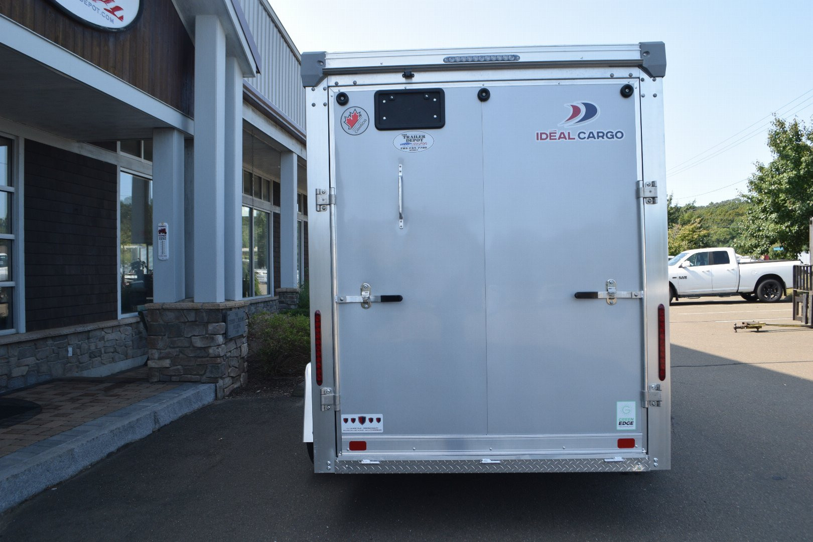 New Ideal Cargo 6' x 12' + V-Nose Enclosed Cargo Trailer 2.8K