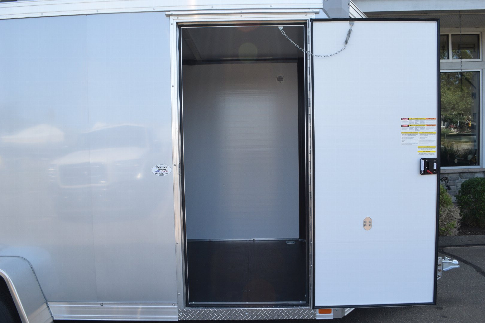 New Ideal Cargo 6' x 12' + V-Nose Enclosed Cargo Trailer 2.8K