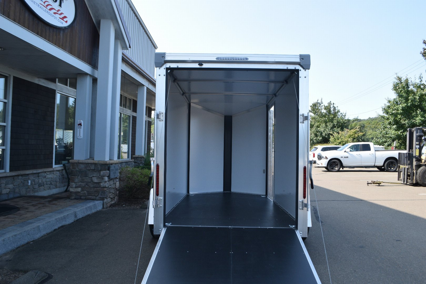 New Ideal Cargo 6' x 12' + V-Nose Enclosed Cargo Trailer 2.8K