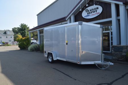 New Ideal Cargo 6' x 12' + V-Nose Enclosed Cargo Trailer 2.8K