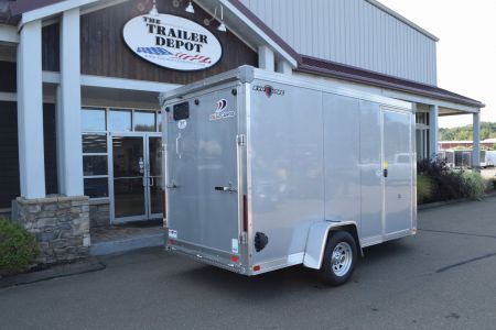 New Ideal Cargo 6' x 12' + V-Nose Enclosed Cargo Trailer 2.8K