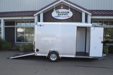 New Ideal Cargo 6' x 12' + V-Nose Enclosed Cargo Trailer 2.8K