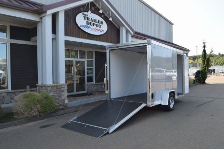 New Ideal Cargo 6' x 12' + V-Nose Enclosed Cargo Trailer 2.8K