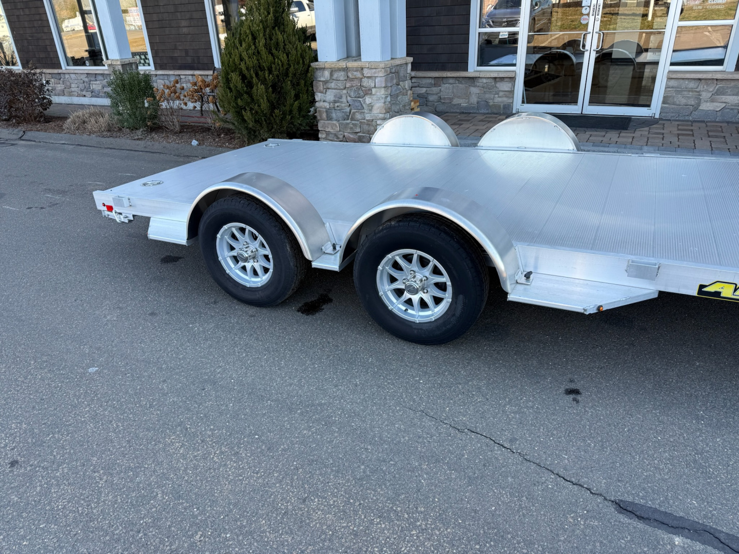 New Aluma 6'9" x 16' Open Car Hauler 7K