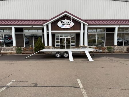 New Aluma 7'4" x 18' ATV Trailer 7K
