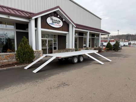 New Aluma 7'4" x 18' ATV Trailer 7K