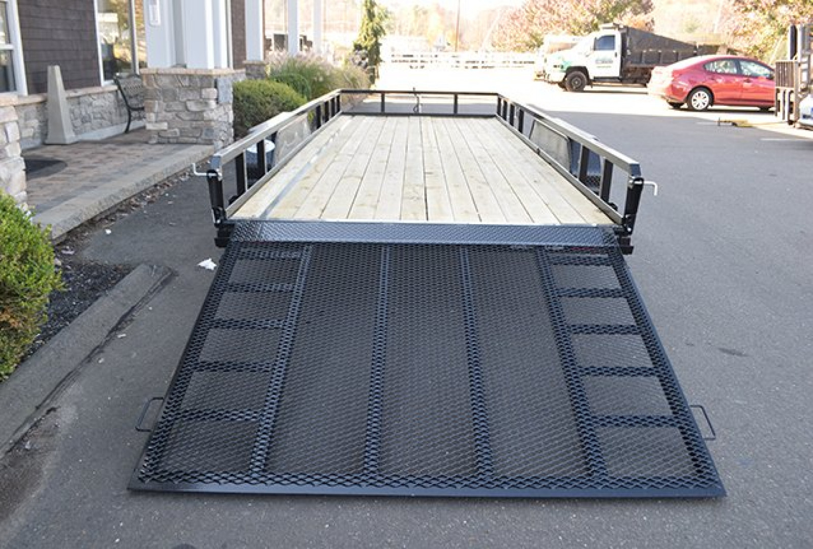 New Sure-Trac 7′ X 18′ OPEN LANDSCAPE TRAILER 7K