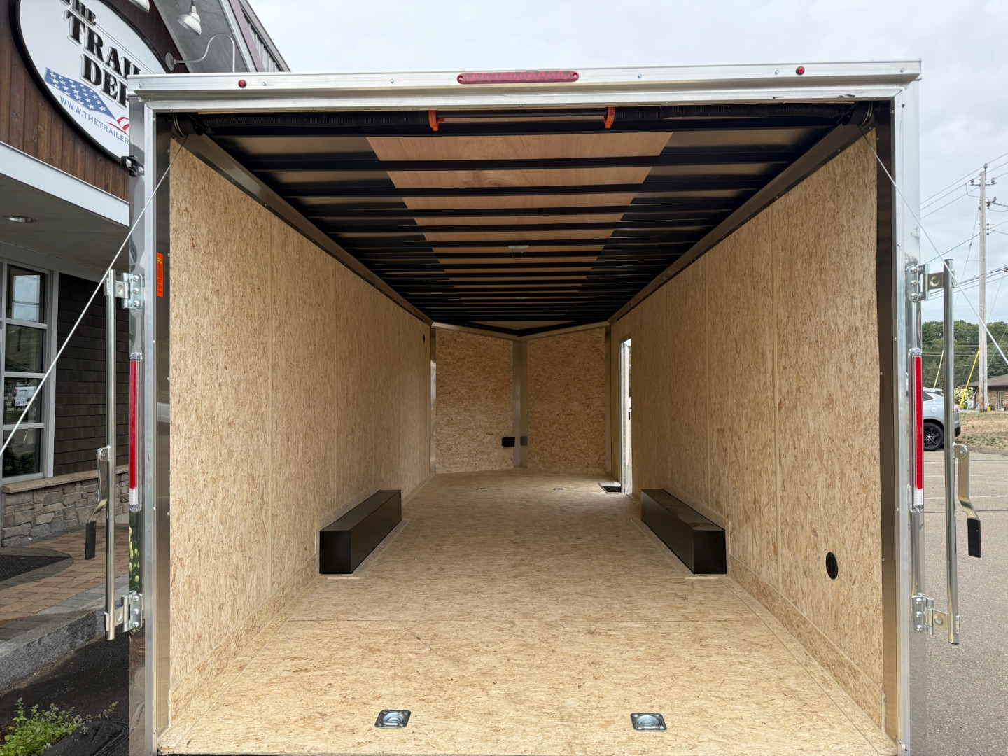 New Pace American 8'6" x 24'+ V-Nose Enclosed Car Hauler 9.9K