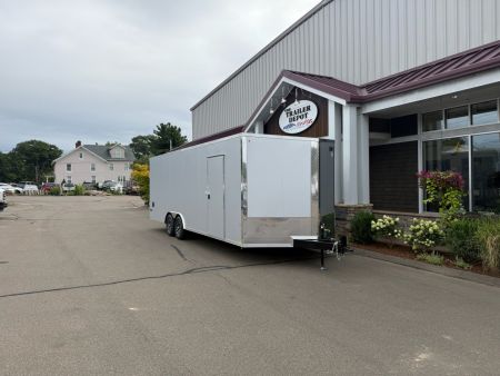 New Pace American 8'6" x 24'+ V-Nose Enclosed Car Hauler 9.9K
