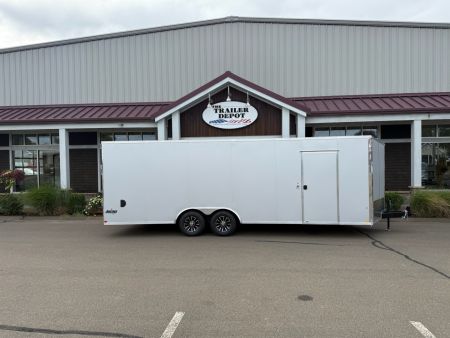 New Pace American 8'6" x 24'+ V-Nose Enclosed Car Hauler 9.9K