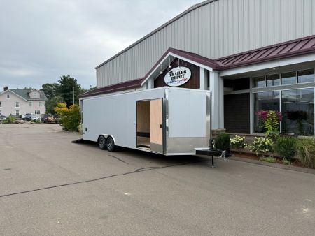 New Pace American 8'6" x 24'+ V-Nose Enclosed Car Hauler 9.9K