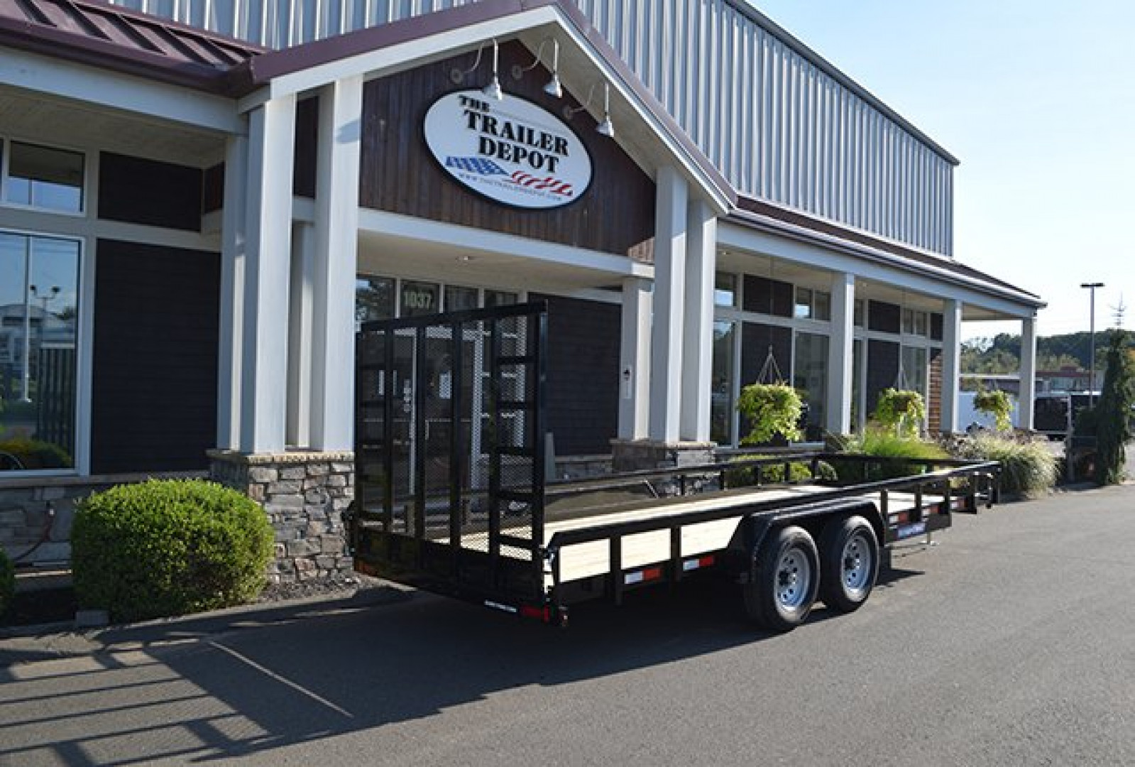 New Sure-Trac 7′ X 20′ OPEN LANDSCAPE TRAILER 9.9K