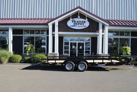 New Sure-Trac 7′ X 20′ OPEN LANDSCAPE TRAILER 9.9K