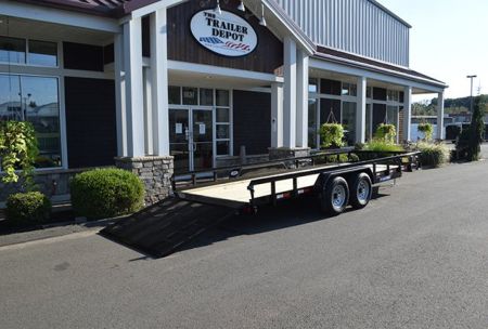 New Sure-Trac 7′ X 20′ OPEN LANDSCAPE TRAILER 9.9K