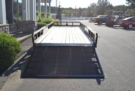 New Sure-Trac 7′ X 20′ OPEN LANDSCAPE TRAILER 9.9K