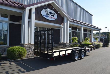 New Sure-Trac 7′ X 20′ OPEN LANDSCAPE TRAILER 9.9K