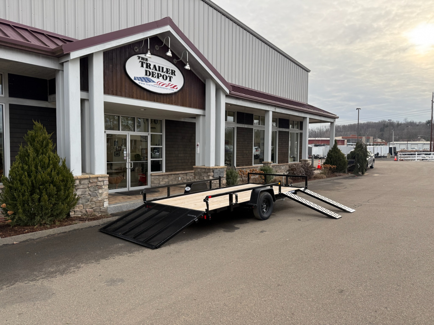 New Sure-Trac 7′ X 14′ ATV TRAILER 2.9K