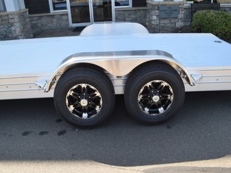 New FEATHERLITE 6’7″ X 20′ OPEN CAR HAULER 9.6K