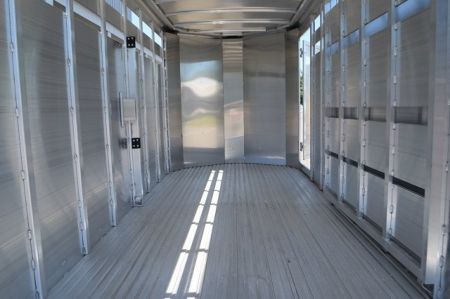 New FEATHERLITE 6’7″ X 16′ LIVESTOCK BUMPER PULL TRAILER