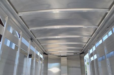 New FEATHERLITE 6’7″ X 16′ LIVESTOCK BUMPER PULL TRAILER
