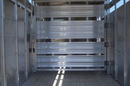New FEATHERLITE 6’7″ X 16′ LIVESTOCK BUMPER PULL TRAILER