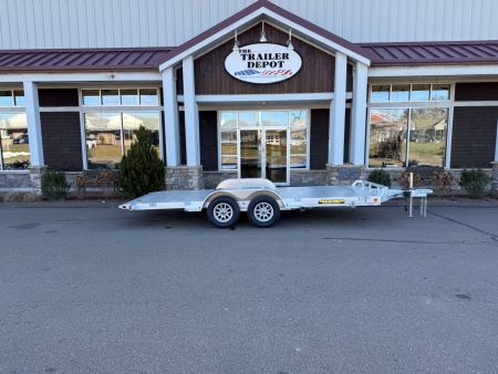 New ALUMA 6’8″ X 16′ OPEN CAR/MOTORCYCLE/ATV TILT TRAILER 7K