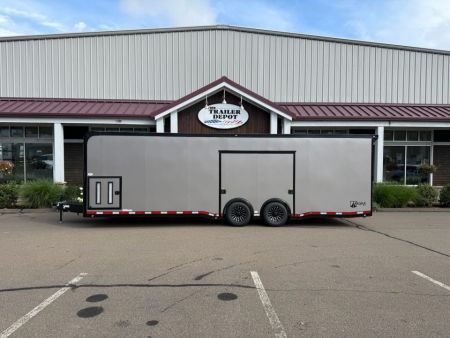 New ATC 8’6″ X 28′ ROM ENCLOSED CAR HAULER WITH ESCAPE DOOR 13.2K