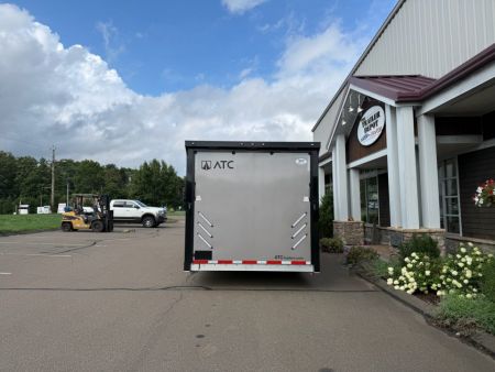 New ATC 8’6″ X 28′ ROM ENCLOSED CAR HAULER WITH ESCAPE DOOR 13.2K
