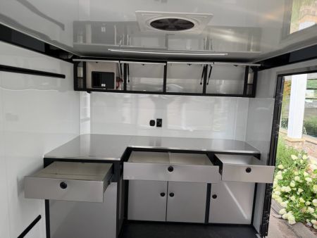 New ATC 8’6″ X 28′ ROM ENCLOSED CAR HAULER WITH ESCAPE DOOR 13.2K