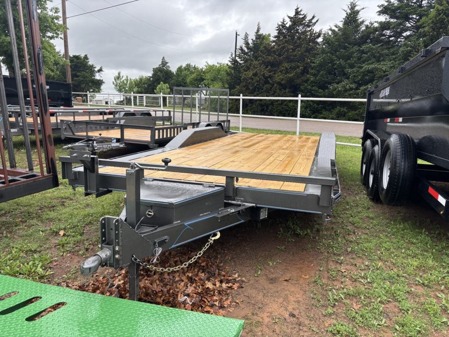 2025 9×22 Equipment Flatbed Trailer