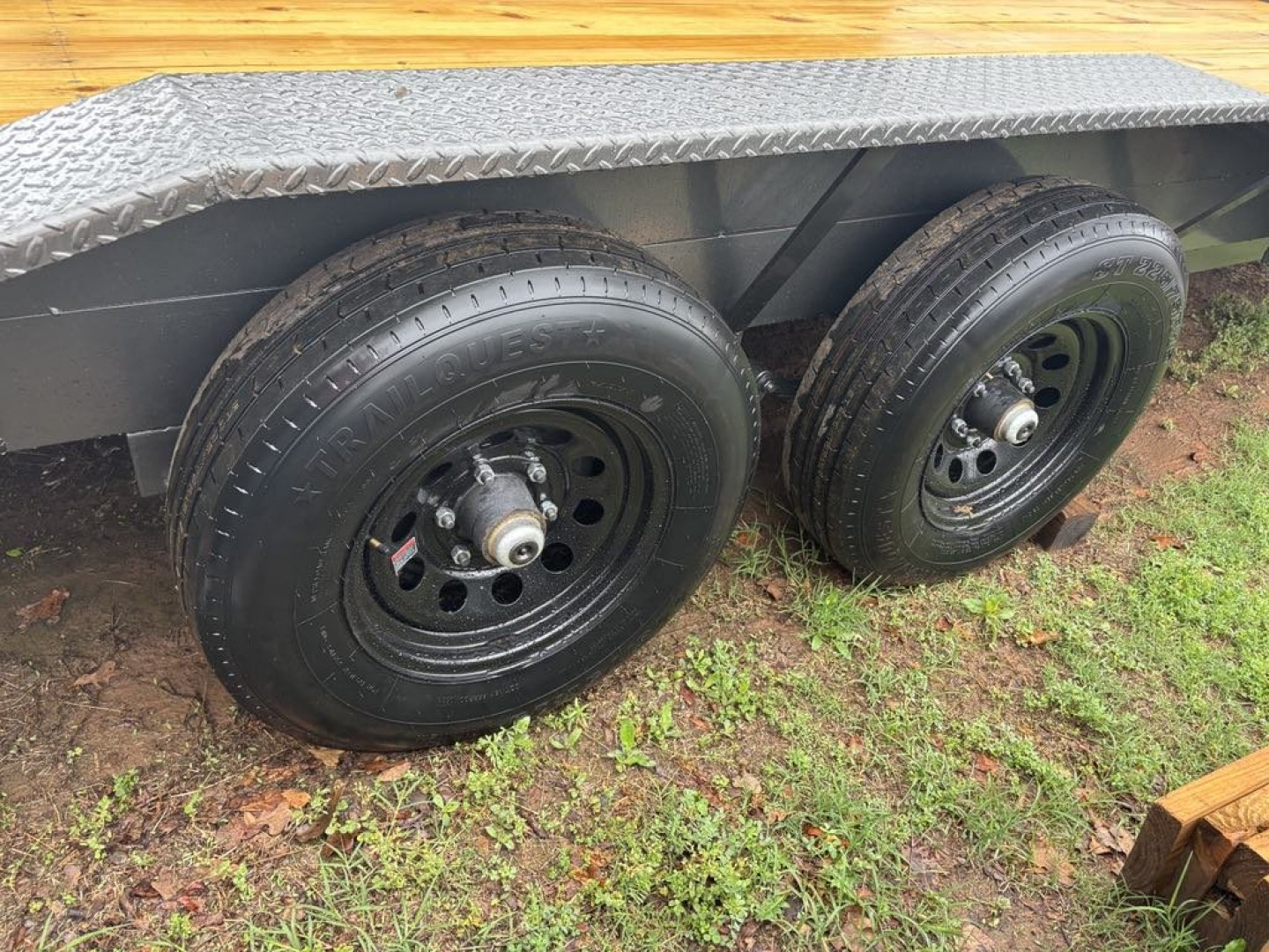 2025 9×22 Equipment Flatbed Trailer photo 2