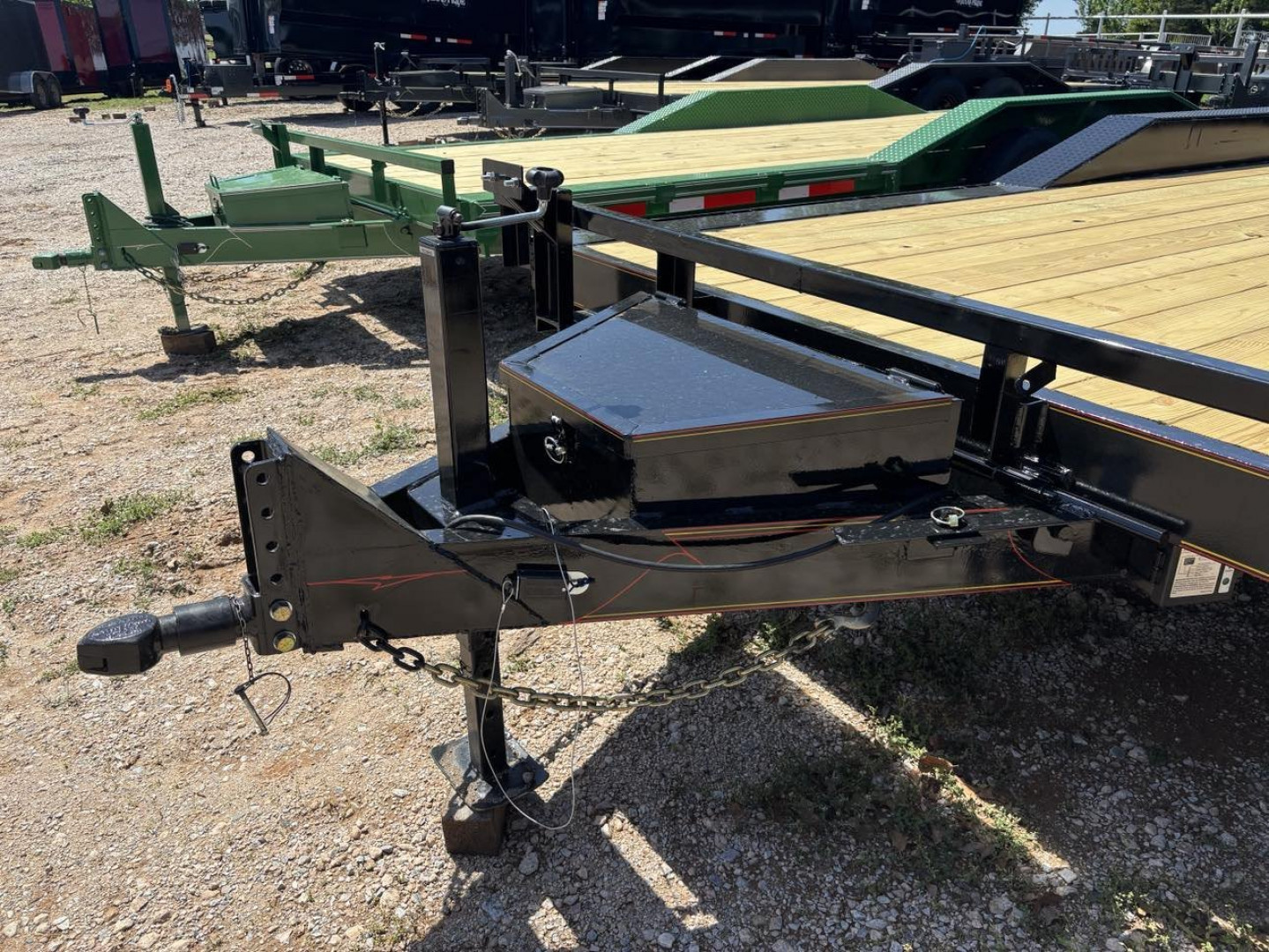 2025 9×22 Equipment Flatbed Trailer