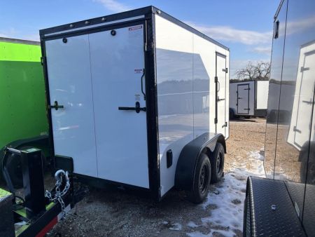 New 2025 FGT 6x12 Tandem Axle Cargo / Enclosed Trailer - BLACKOUT PACKAGE- SEMI SCREWLESS EXTERIOR