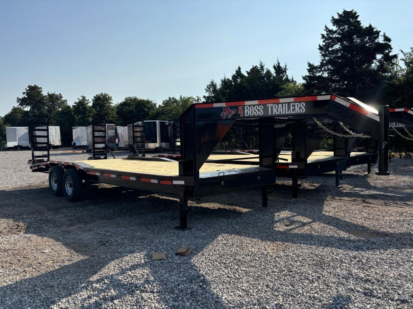 2024 9×22 Equipment Flatbed Trailer