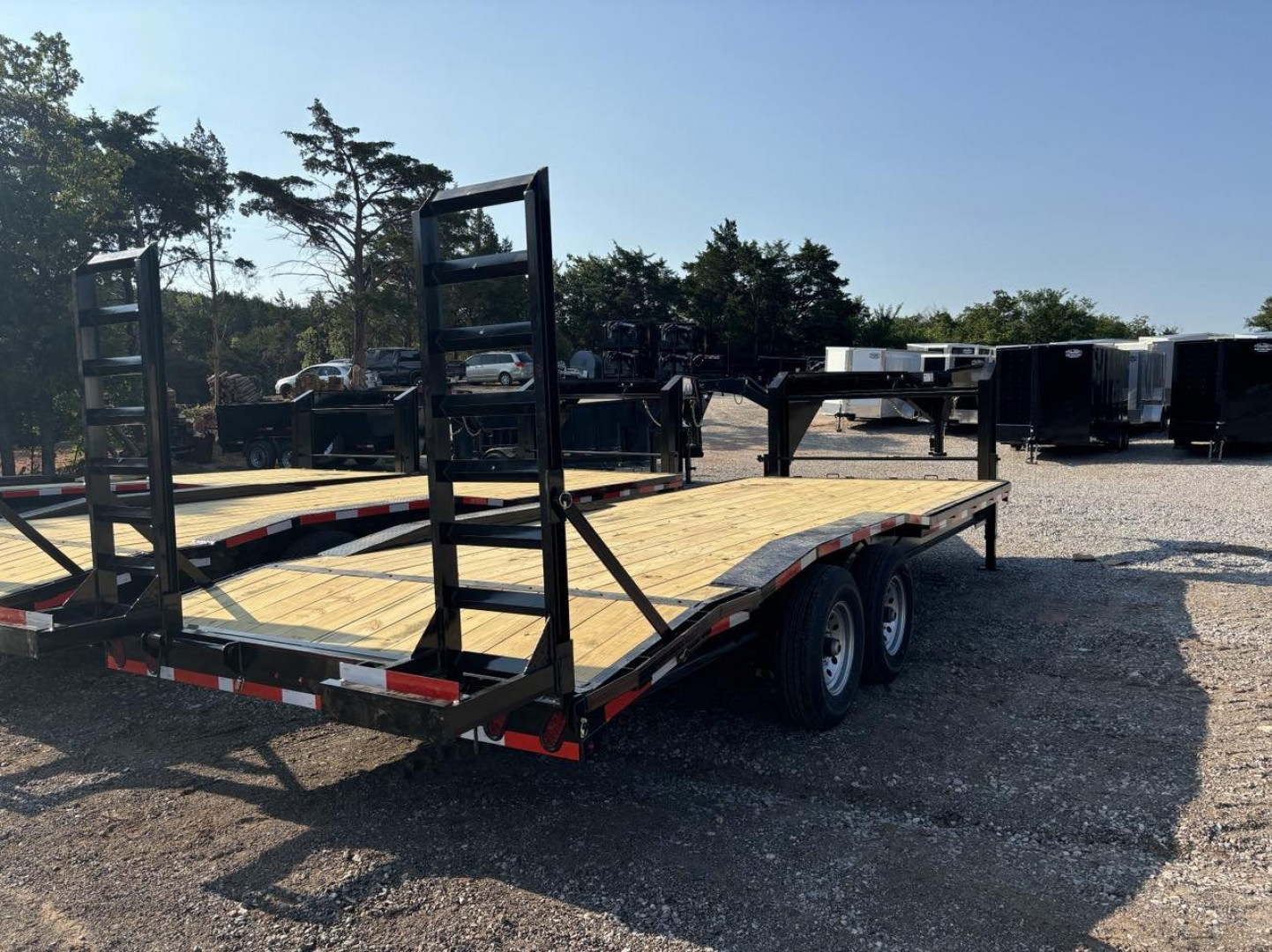 2024 9×22 Equipment Flatbed Trailer photo 4