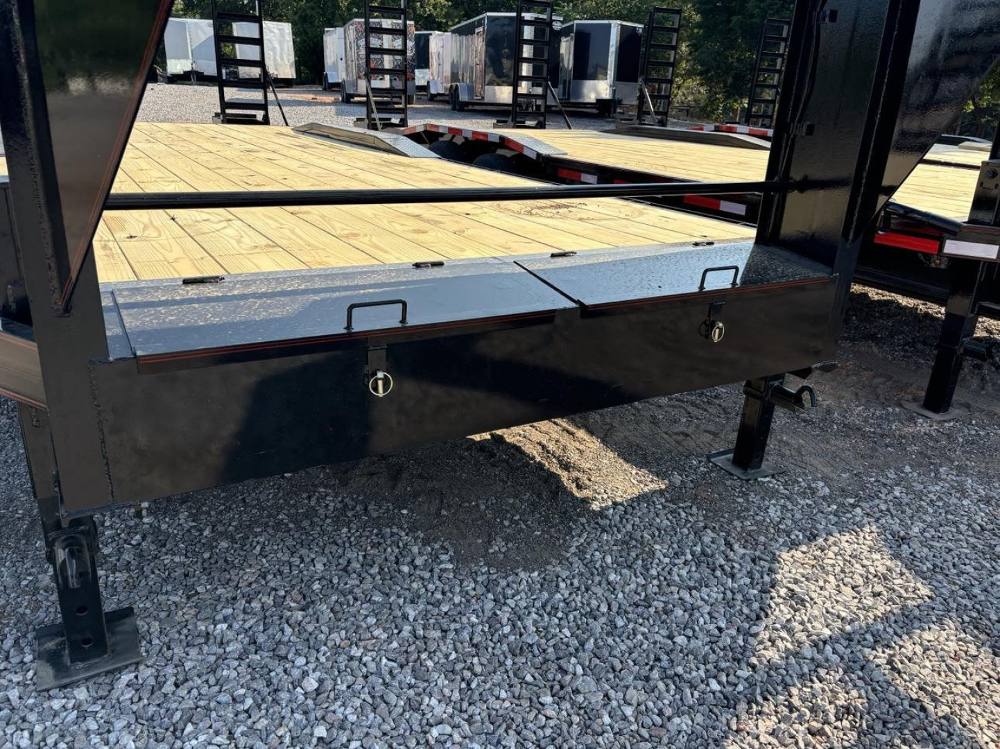 2024 9×22 Equipment Flatbed Trailer photo 2
