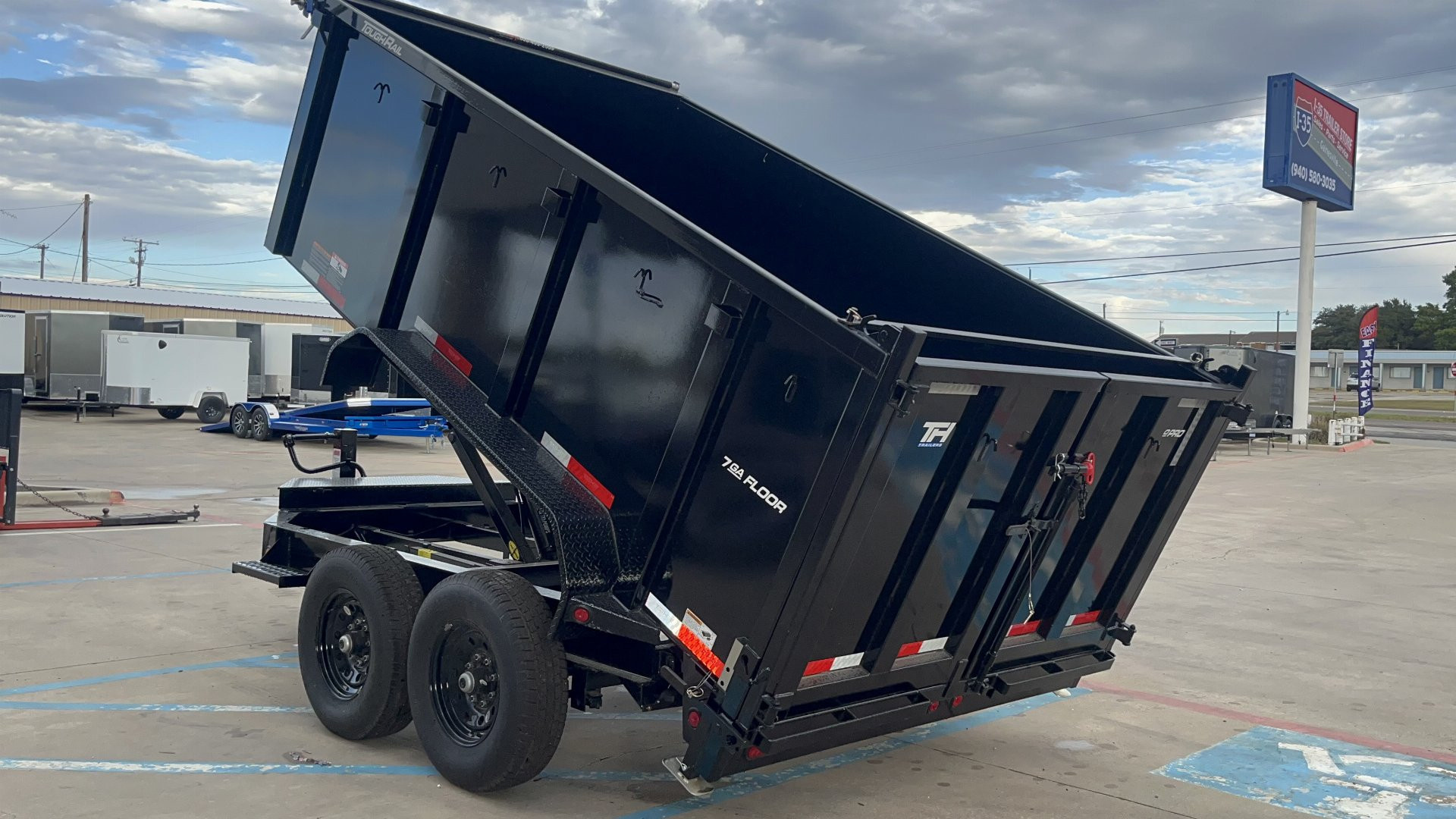 Used 2025 Top Hat Trailers 7x12 DPX 140 Dump Trailer Rental